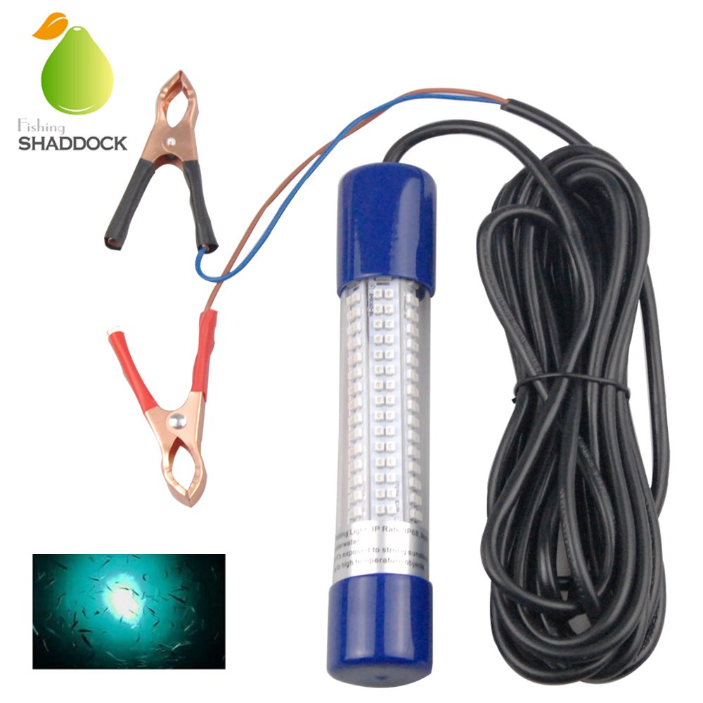 Submersible fishing light with 360-degree illumination