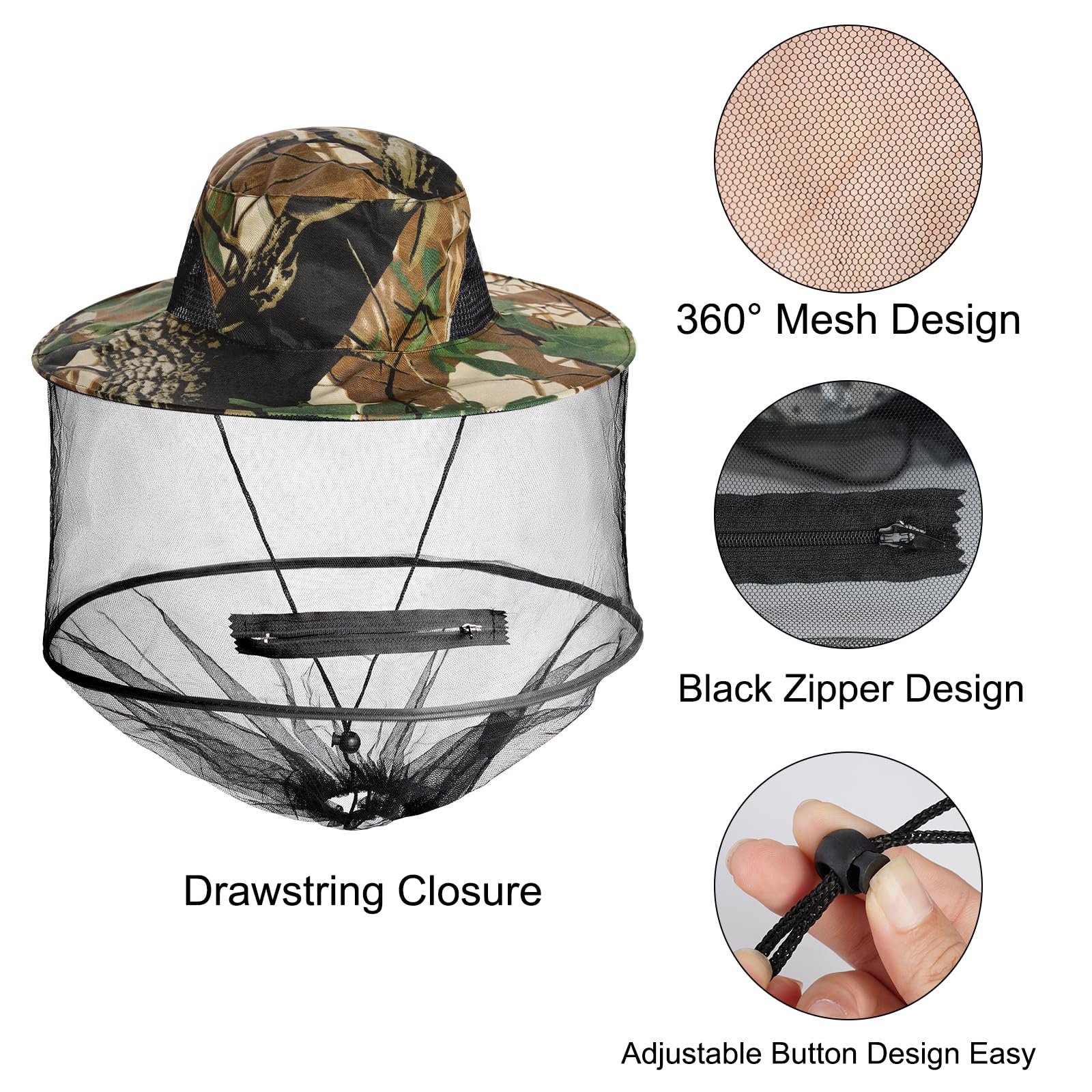 Wide 3.5-inch brim provides sun protection