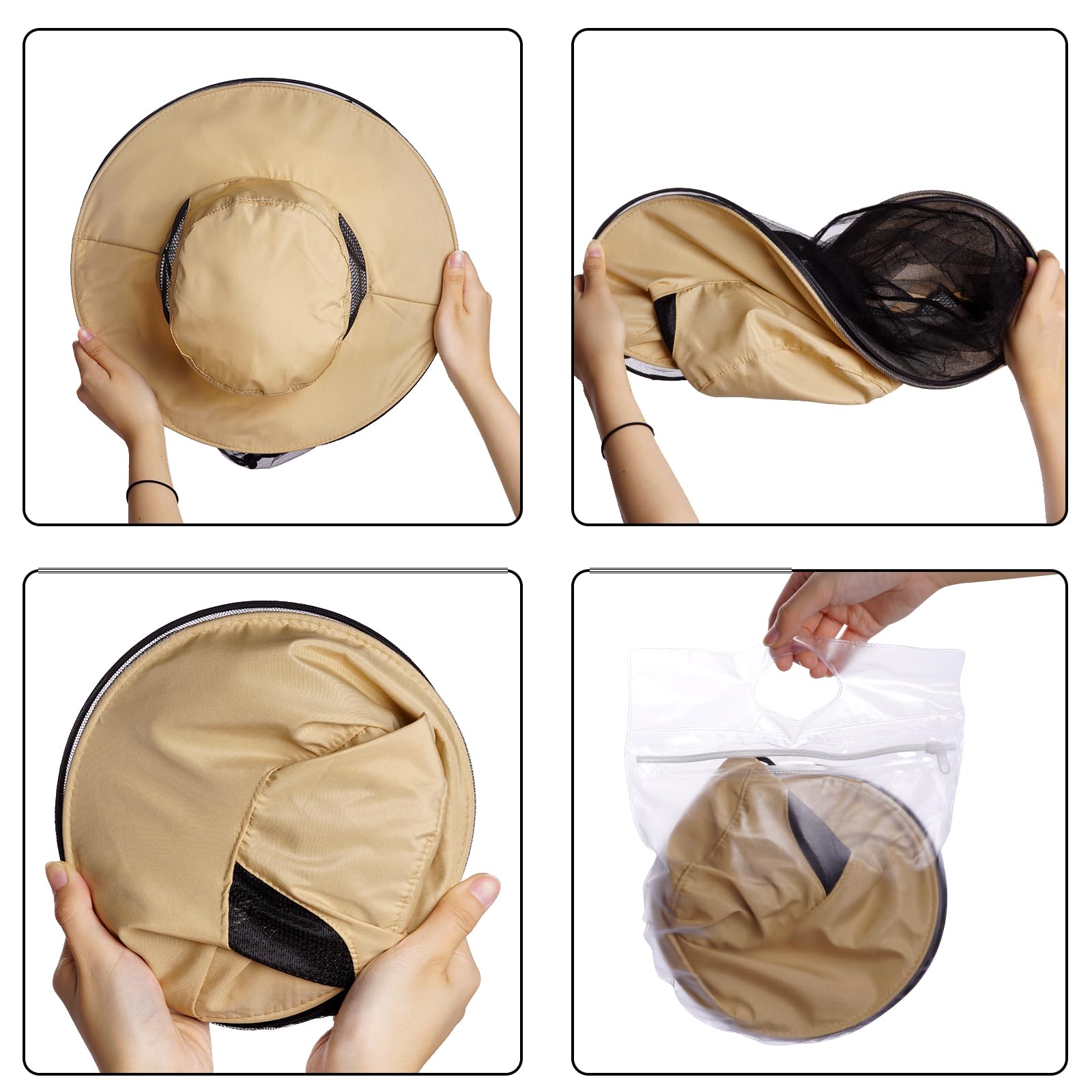360-degree mesh design on Sucrain hat