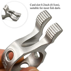 Lightweight SUFFUSE ring is portable for outdoor hunting.