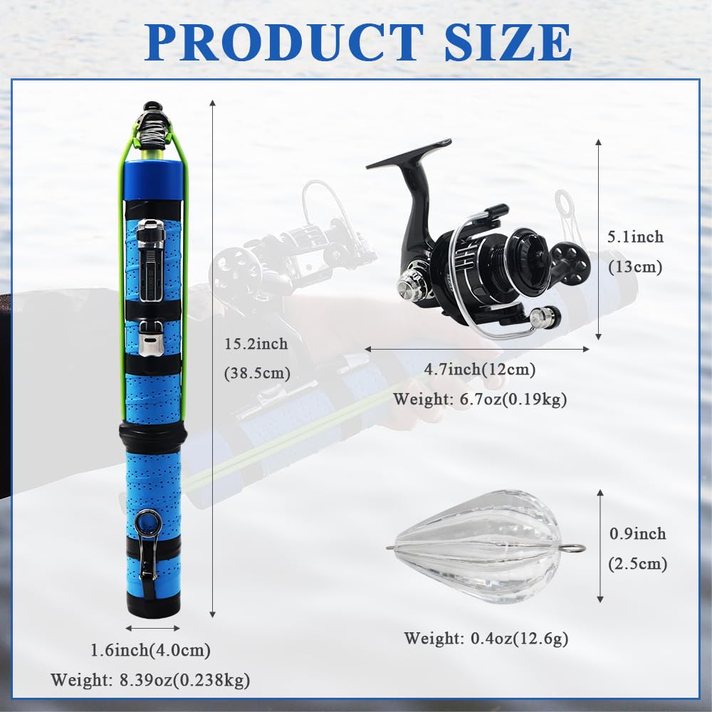 SUFFUSE catapult lure tools shown for efficient casting