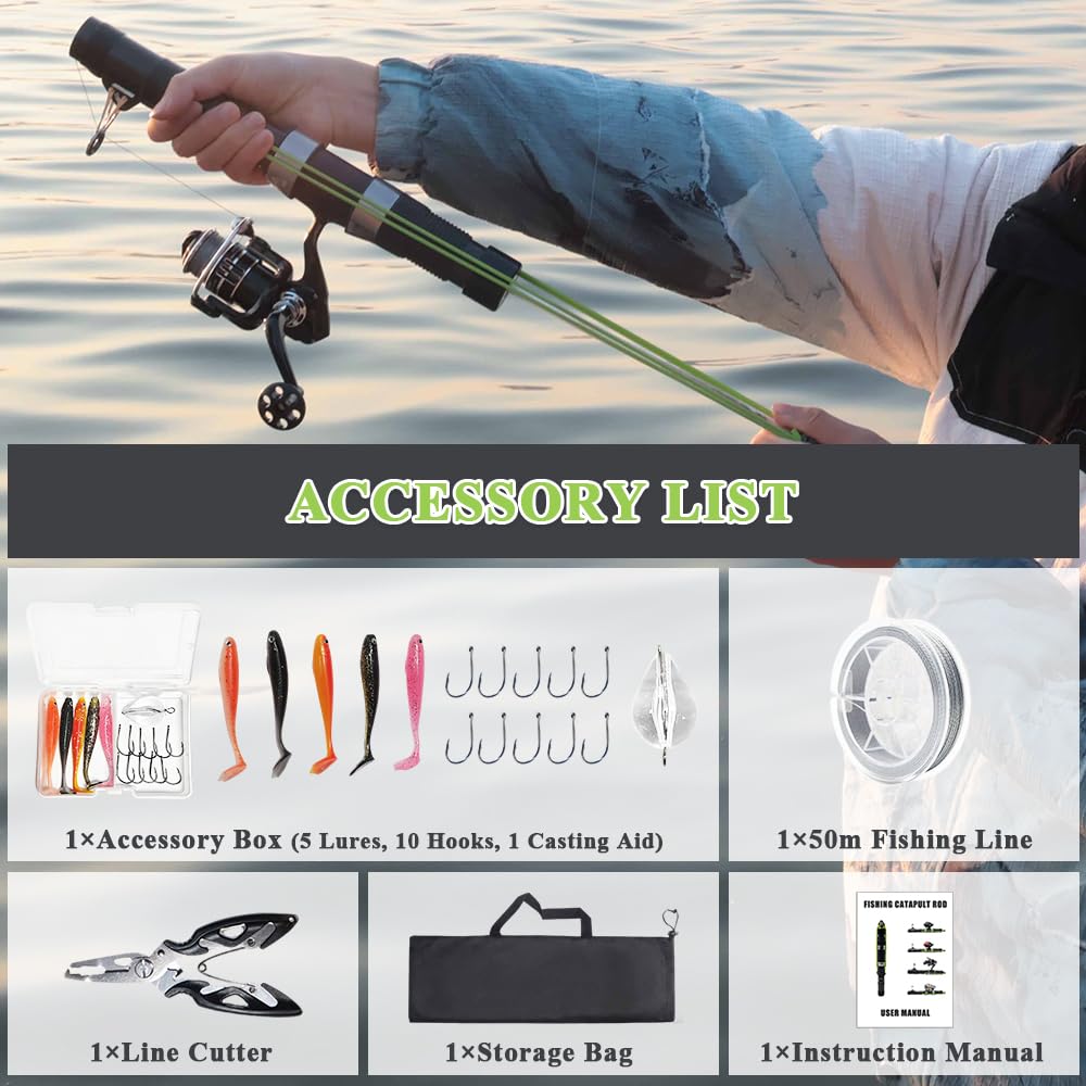 Dual bait-then-catch functionality boosts fishing versatility on trips