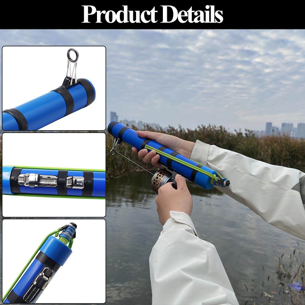 SUFFUSE fishing rod durable build withstands travel wear on rocky shores and muddy banks