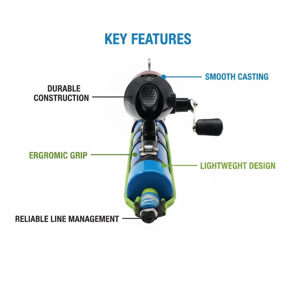 SUFFUSE fishing rod premium materials for durability on shores and during travel.