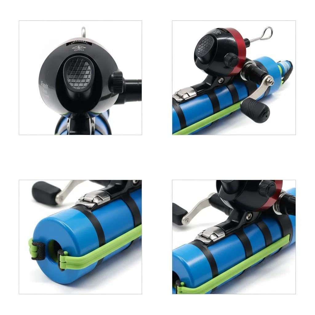 SUFFUSE fishing rod reinforced joints provide long-lasting strength during frequent casting and travel.