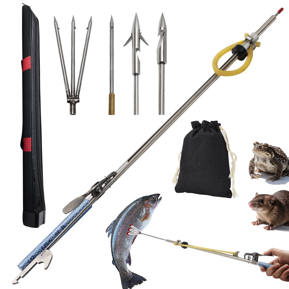 SUFFUSE lightweight speargun assembly demonstrates corrosion-resistant steel for long marine use.