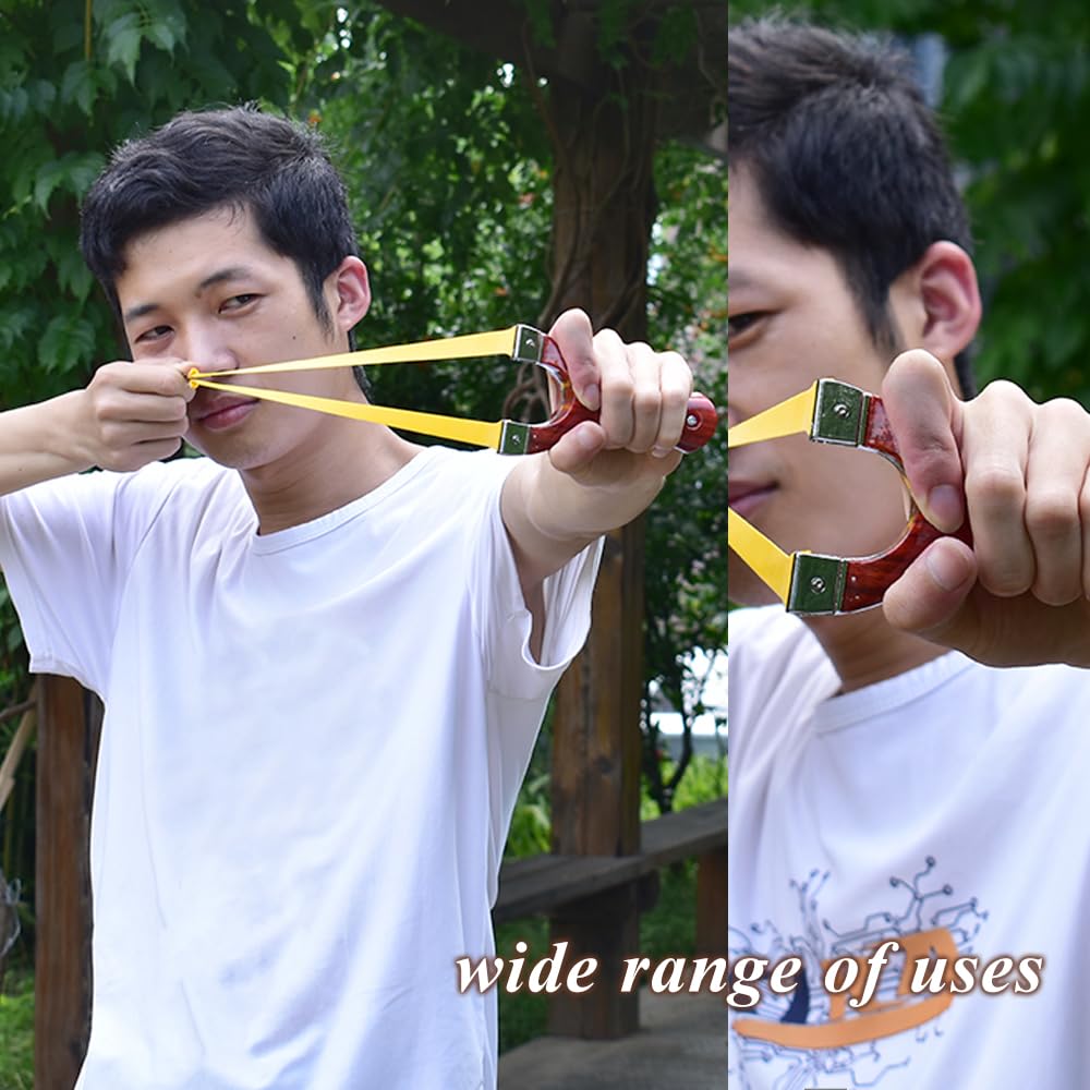 SUFFUSE Outdoor Slingshot shows compact design for portability.
