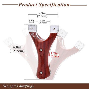 SUFFUSE slingshot ergonomic grip offers comfortable, precise handling.