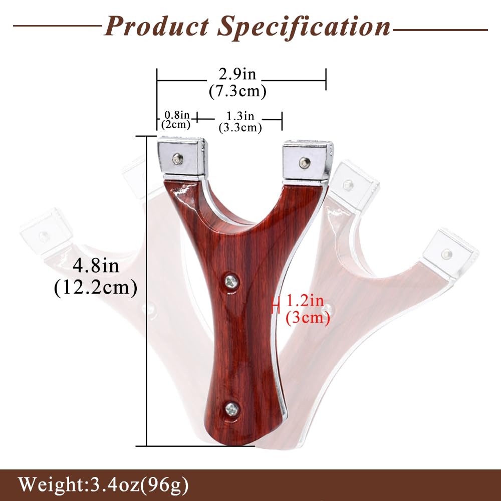 SUFFUSE slingshot ergonomic grip offers comfortable, precise handling.