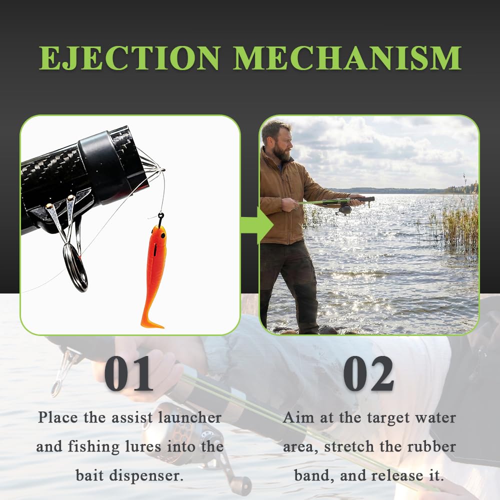 Rotating reel seat with snap-lock for quick, secure reel attachment.