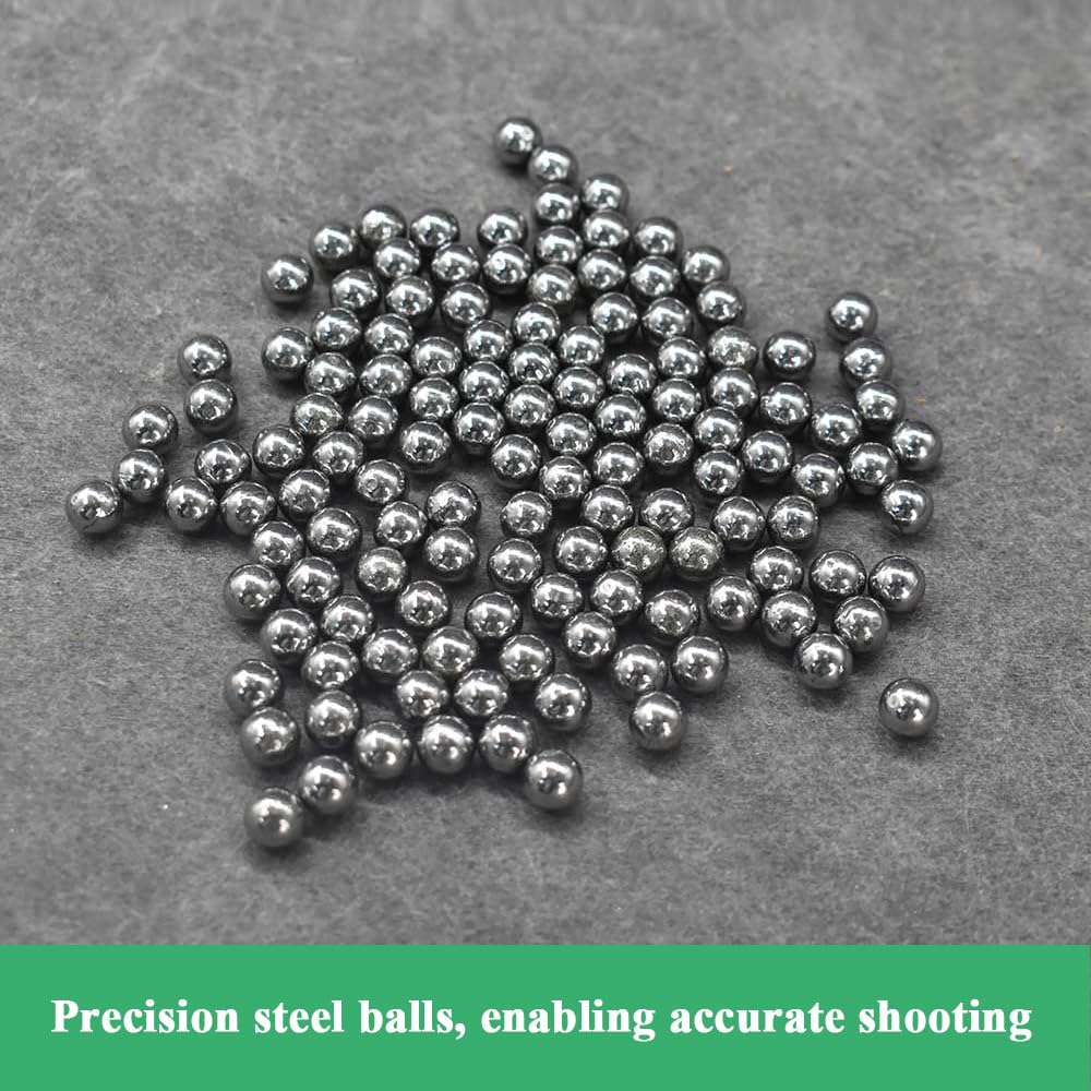 SUFFUSE large bottle steel balls for long-lasting power and accuracy