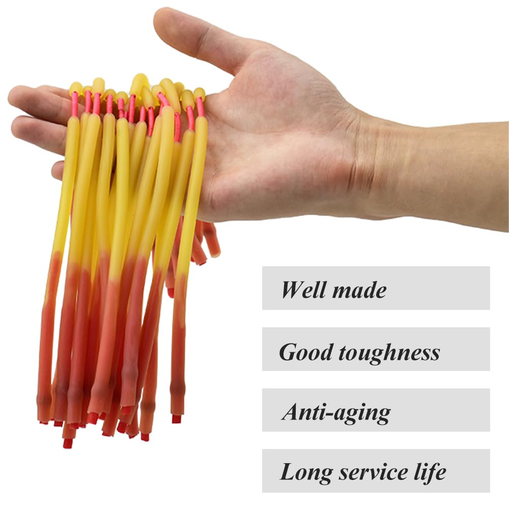 SUFFUSE slingshot band length 13.4in for reliable fit and speed.