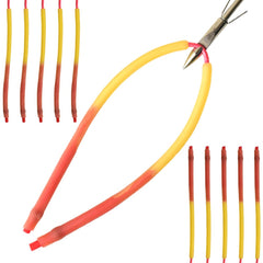 SUFFUSE slingshot outer band 6mm boosts power and precision for long-range shots.
