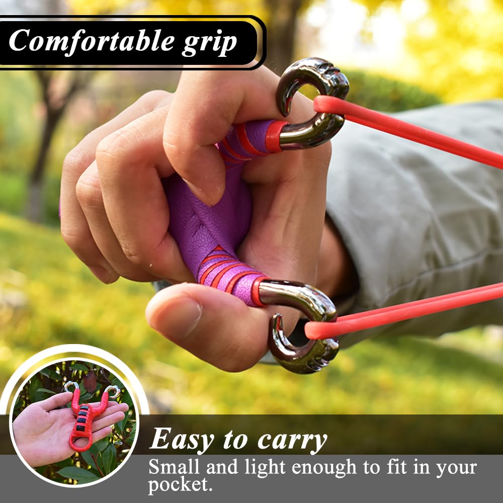 SUFFUSE Slingshot ergonomic-grip scene emphasizes comfortable handling.