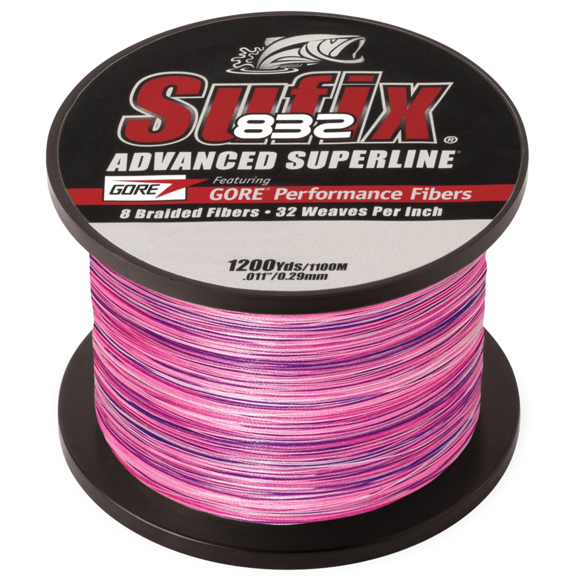 Sufix 660-330SR 832 braid in Sunrise showing strength and sensitivity for long casts