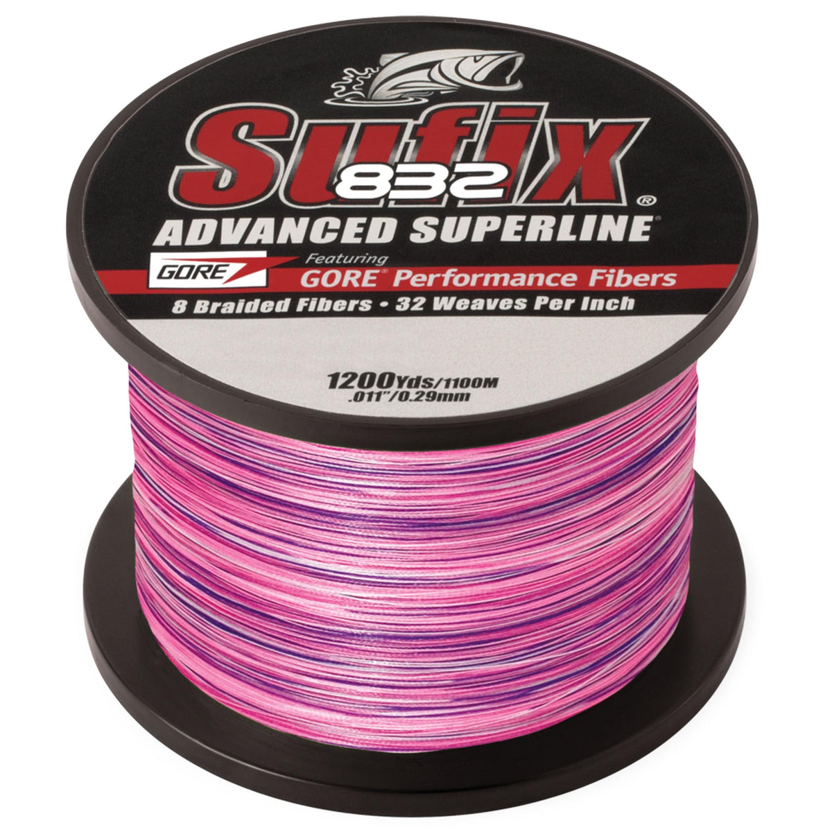 Sufix 660-330SR 832 braid in Sunrise showing strength and sensitivity for long casts
