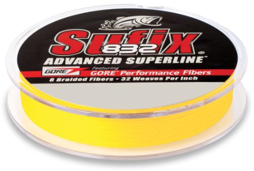 Sufix 832 braid close-up highlighting durable construction for sport fishing.