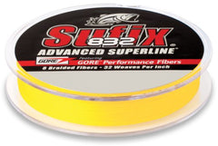 Sufix 832 braid close-up highlighting durable construction for sport fishing.