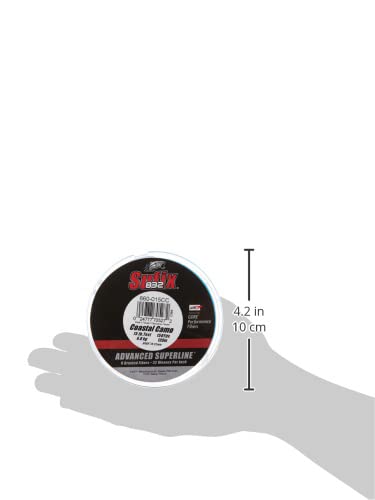 Water shot of Sufix 832 Braid Coastal Camo 150yd, reliable in saltwater.
