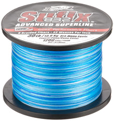 Sufix 832 braided line coastal camo box displays protective packaging for long-lasting use.