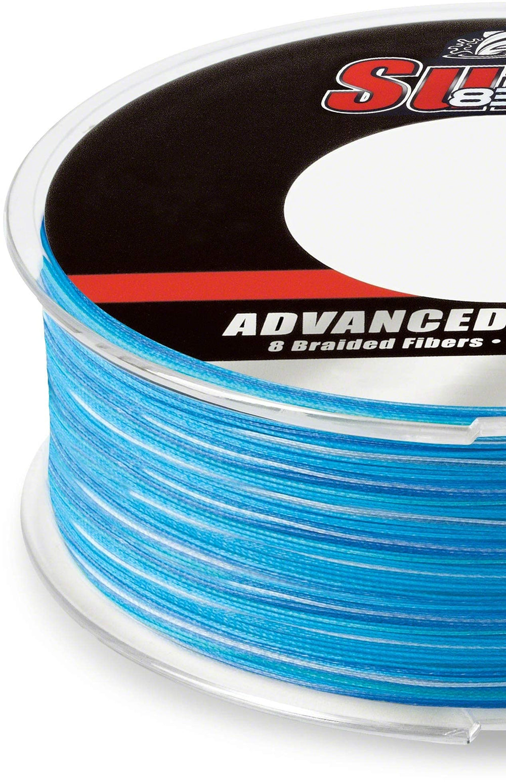 Sufix 832 Braid Coastal Camo closeup highlights tight weave and abrasion resistance.