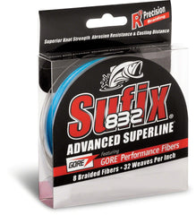 Sufix 832 braid coastal camo close-up for stealth casting and strength
