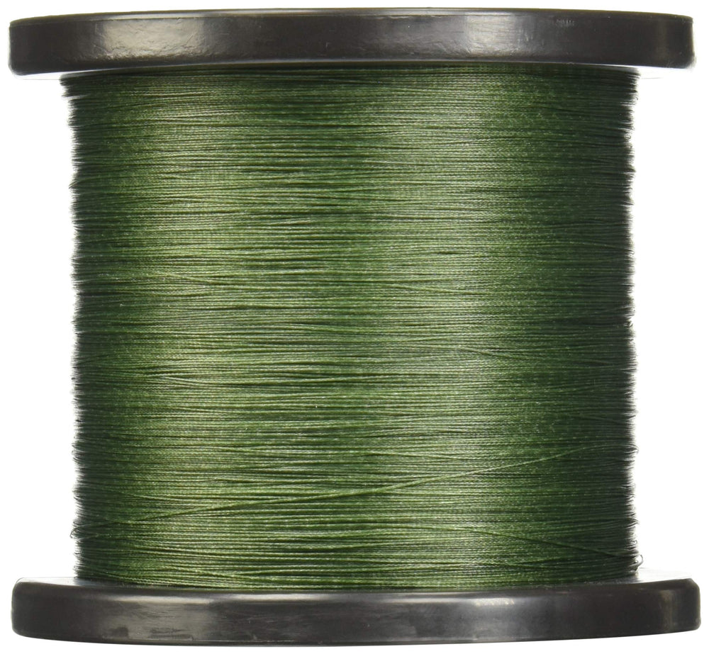 Sufix 832 fiber closeup showing Dyneema and GORE fibers for abrasion resistance.