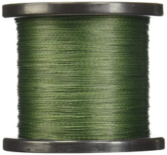 Sufix 832 fiber closeup showing Dyneema and GORE fibers for abrasion resistance.