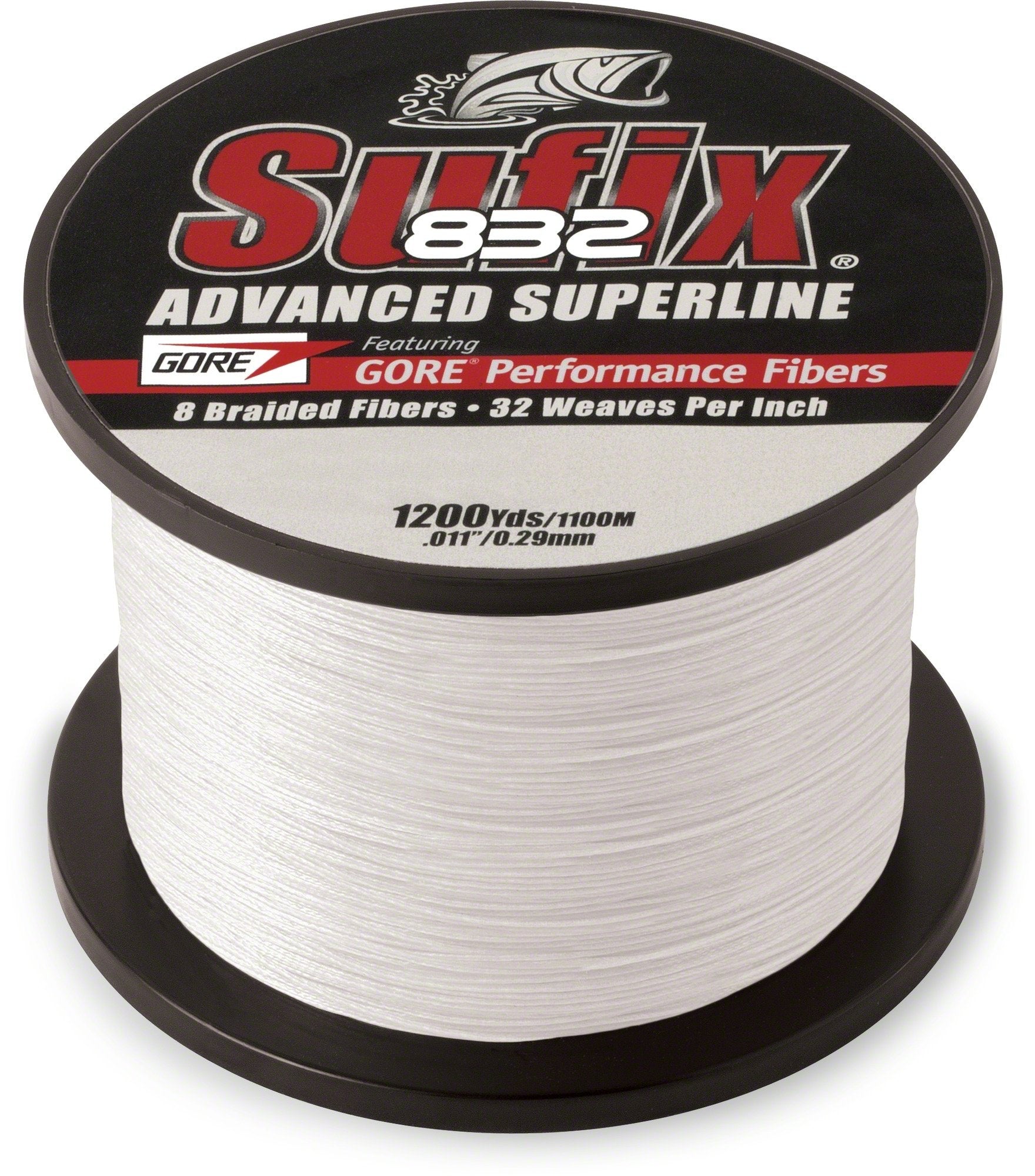 Sufix 832 Ghost braid on spool enables long casts with smooth line control.