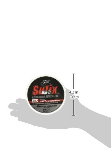 Sufix 832 Ghost 150yds ready for long casting with improved distance