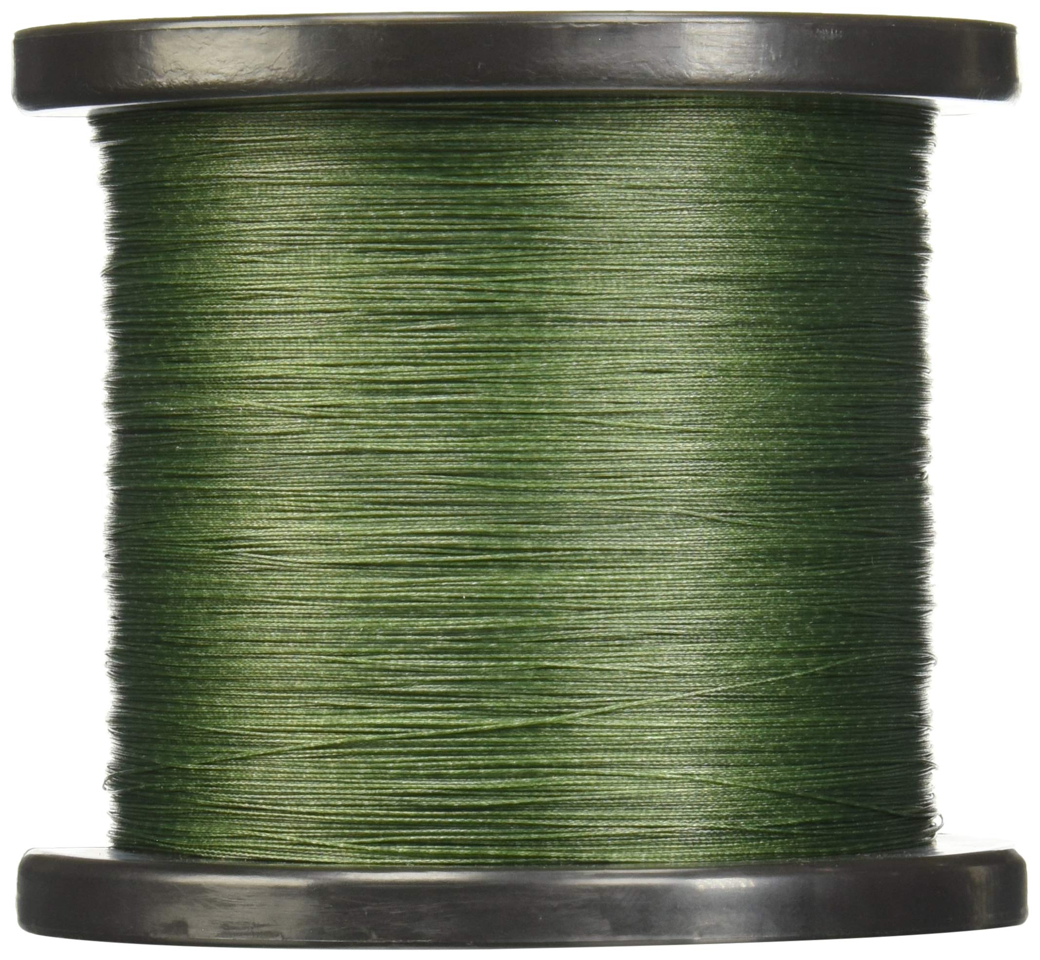 Sufix 832 braid line coiled in hand shows compact diameter for easy spooling.