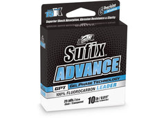 Sufix Advance fluorocarbon leader 30 lb clear for lasting abrasion resistance and reliable casting.