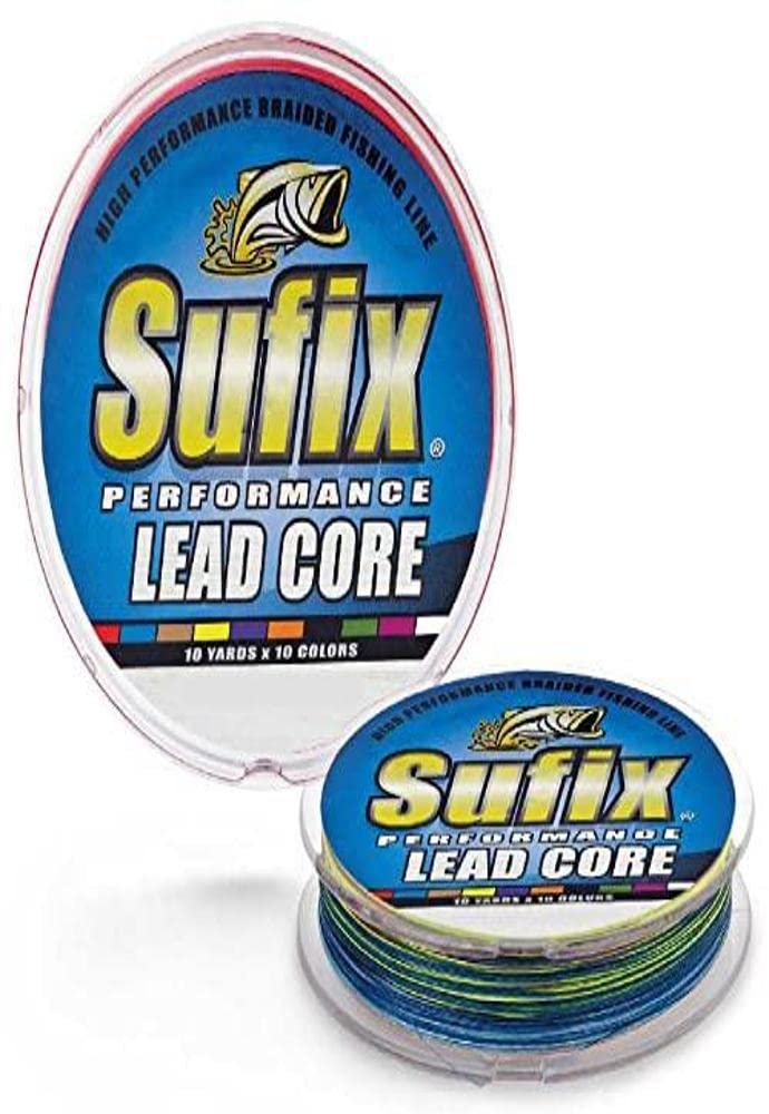 Sufix Performance Lead Core 15 lb – close-up of sinking line for deep-water use (200 yd)