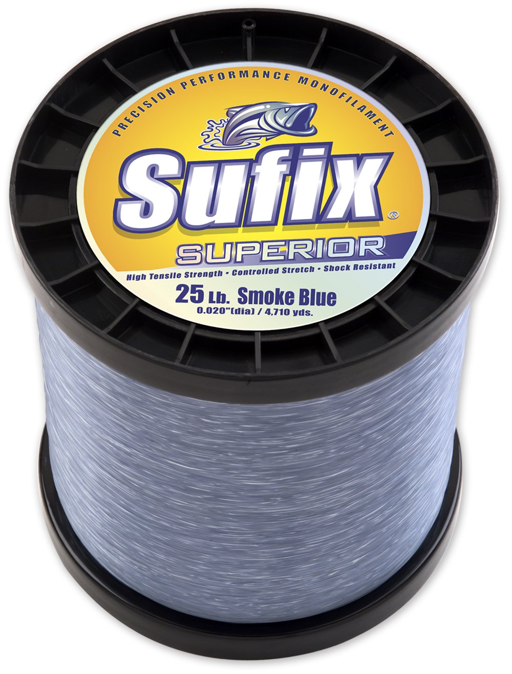 Sufix Superior 60 lb smoke blue spool for durable casting with strong tensile strength