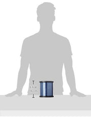 Sufix Superior 60 lb Smoke Blue spool highlights high tensile strength and abrasion resistance for fishing.