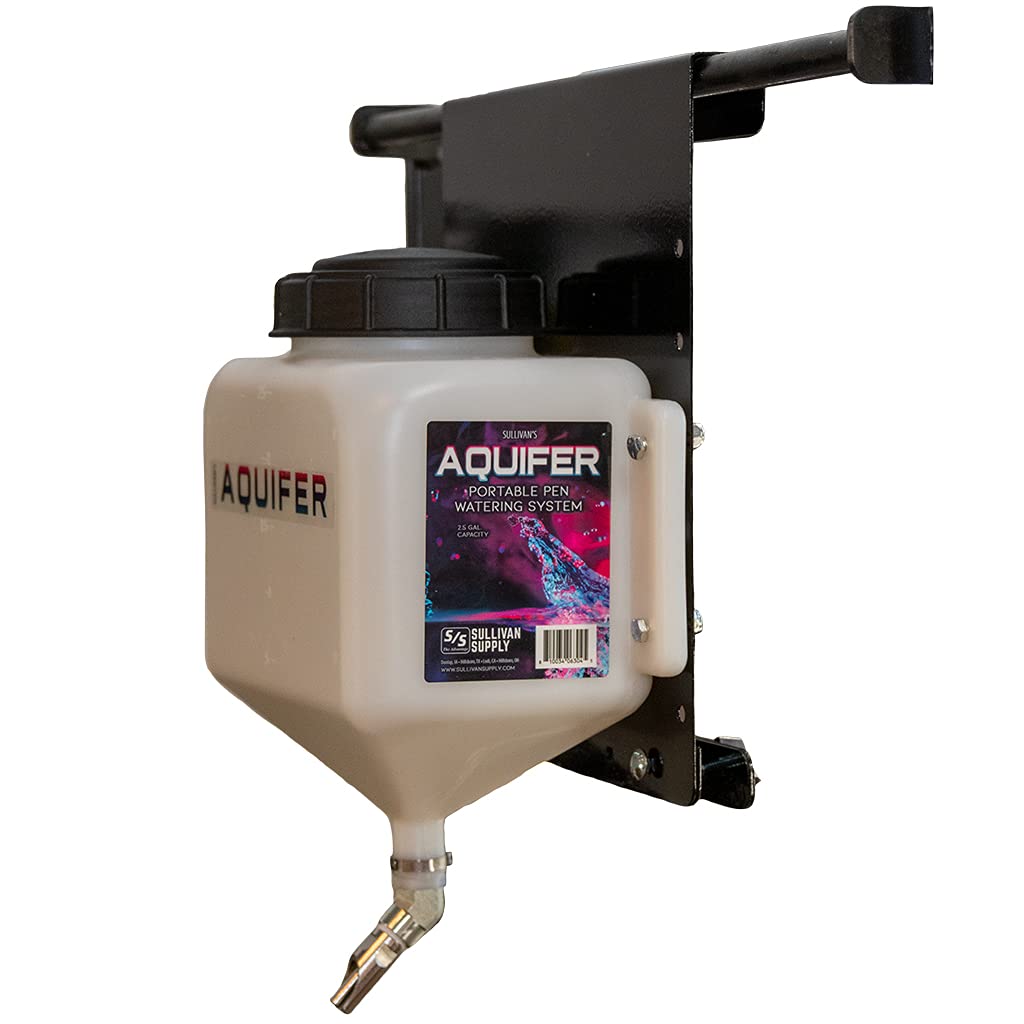 SULLIVAN'S Aquifer Hanger angled view showing adjustable height in action