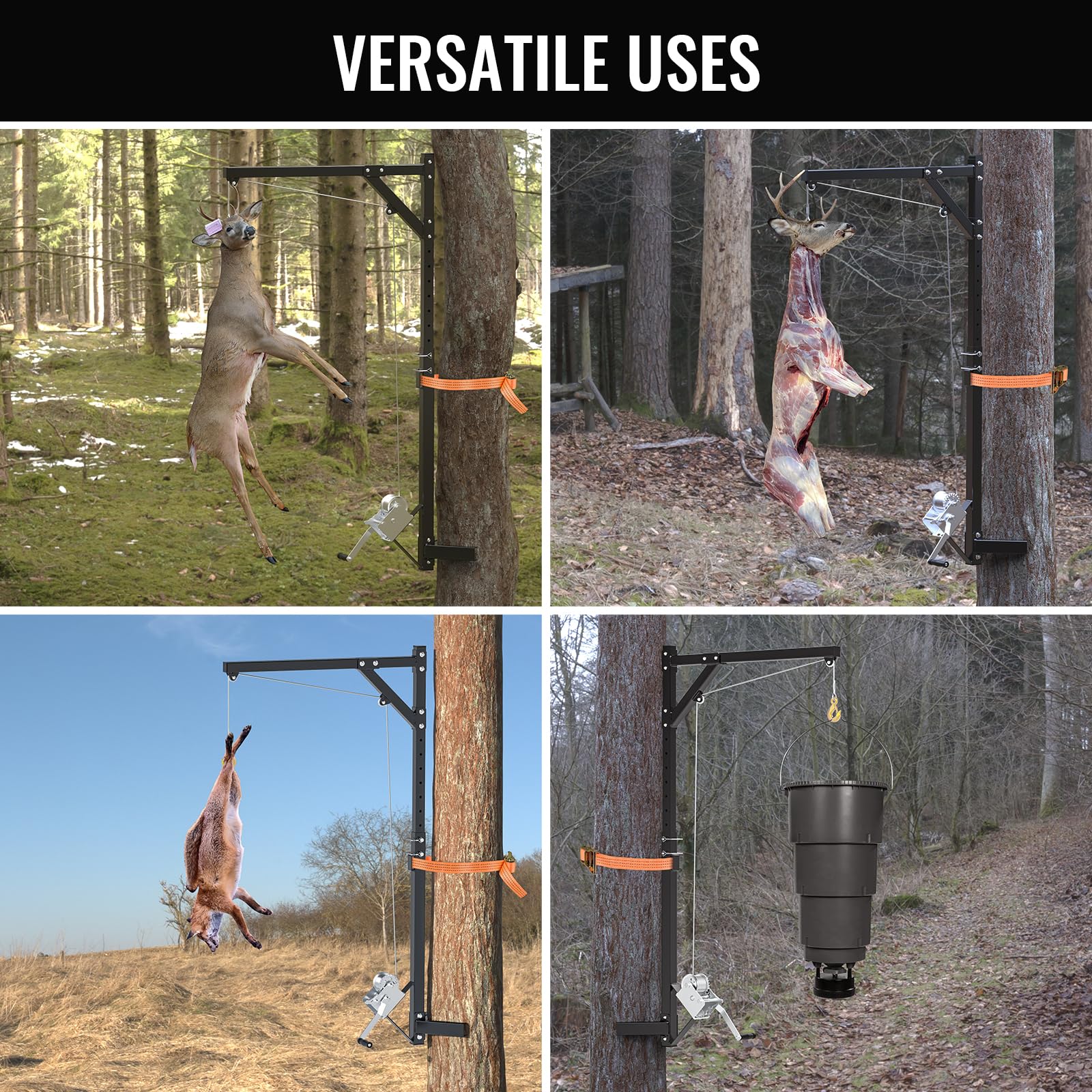 Sulythw portable design enables easy transport after disassembly.