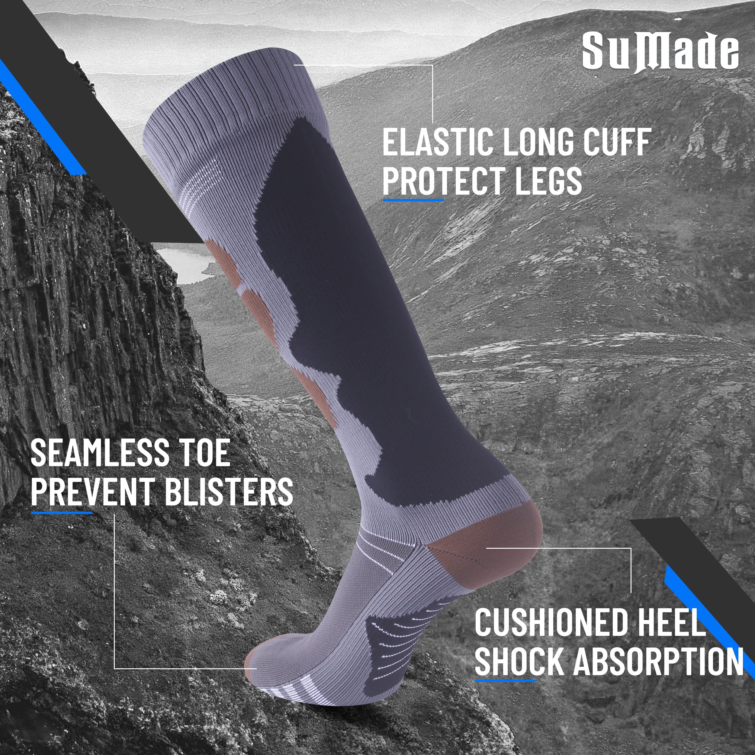 SuMade packaging and fit overview for hikers and cyclists