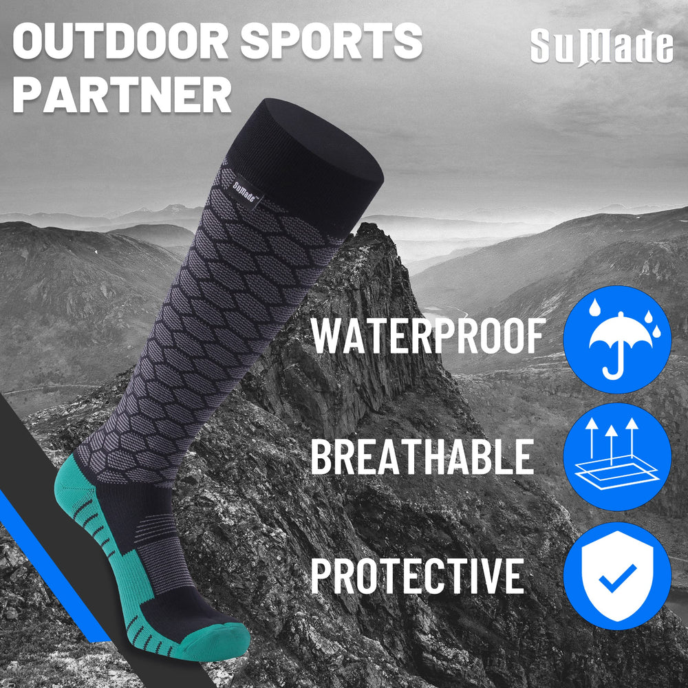 SuMade waterproof-membrane test image demonstrates water protection and breathability balance