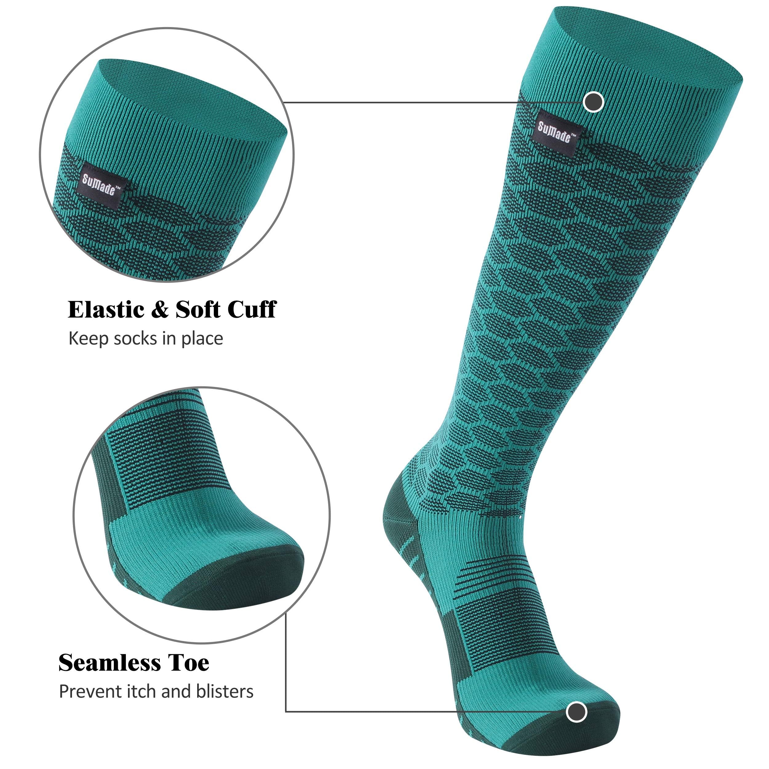 Machine-washable SuMade waterproof knee-high socks ready for adventures
