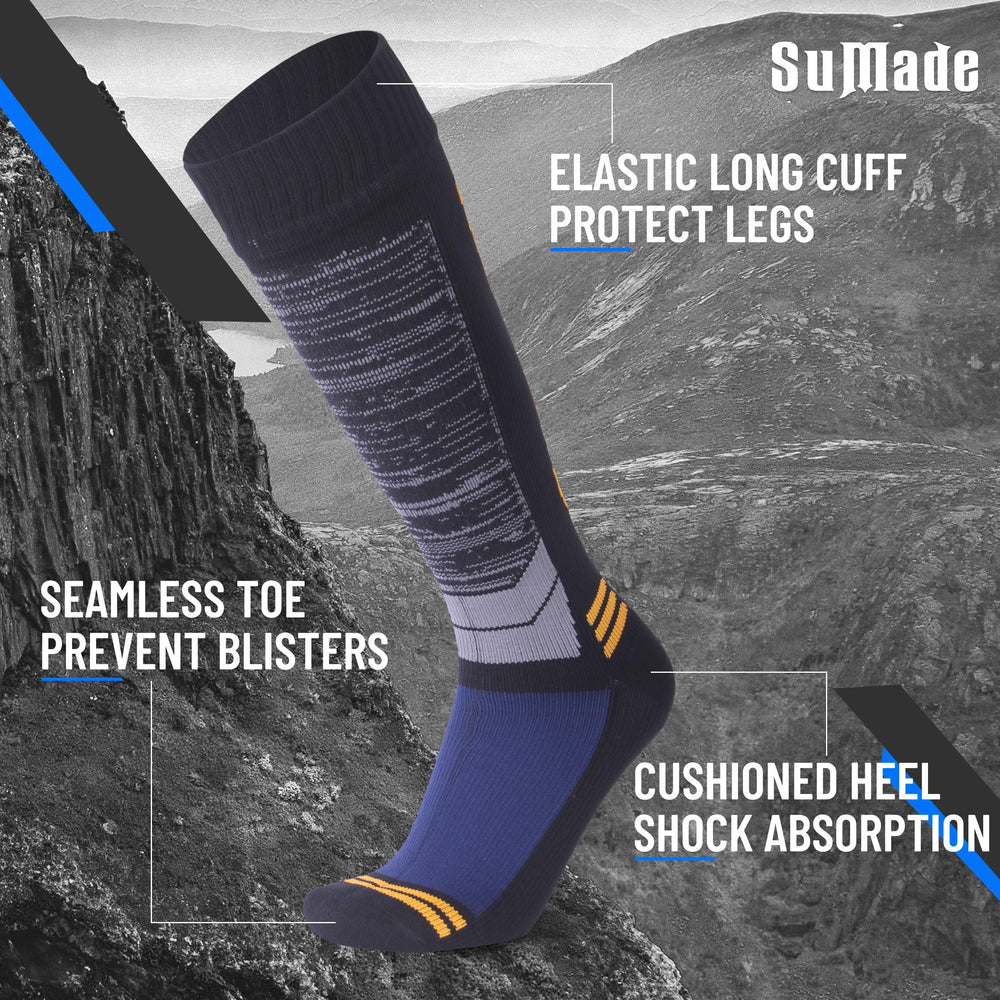 SuMade wading socks color options gray, black, and blue for outdoor gear match