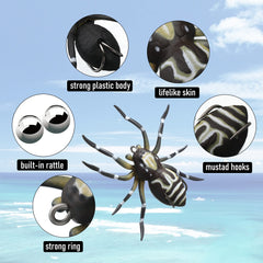 1.9 inch Sumind spider lure size and weight