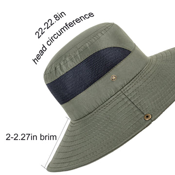 Close-up of breathable nylon material on Summer Sun Hat