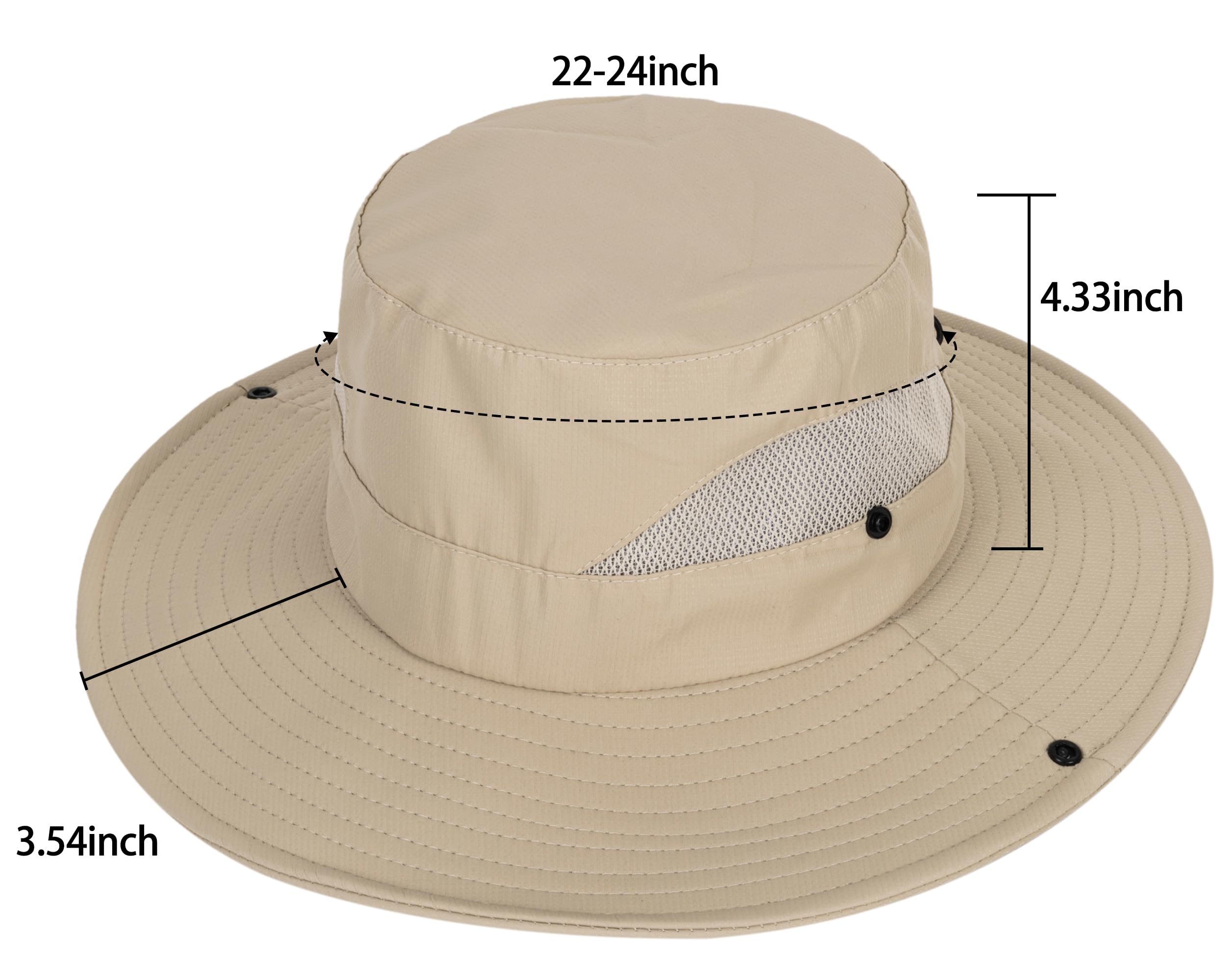 Interior view showing drawstring adjustability and fabric texture