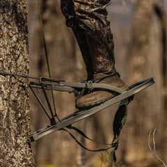 Summit Mini Viper SD front bar supports gun rest and stability.