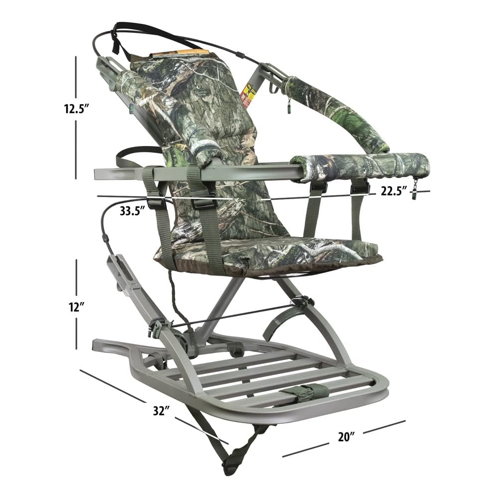 Summit Mini Viper SD seat with backrest provides all-day comfort.