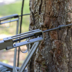 Packaging for Summit Treestands replacement cables shows exact dimensions.