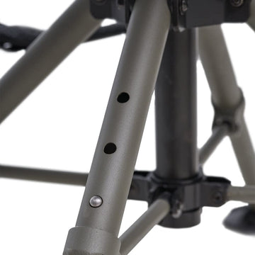 Summit Treestands Shooting Chair pivoting feet stabilize on rocky or wet ground