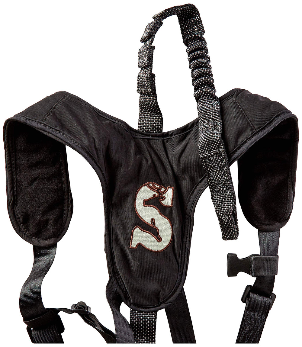 Climbing rope included with Summit Treestands harness to aid safe ascent.