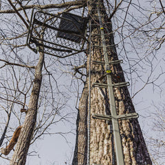 Summit Treestands SU83124 enables two-person ascent with separate height line.